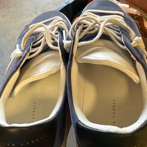 Oliver Cabell Navy and Cream Casual Shoes